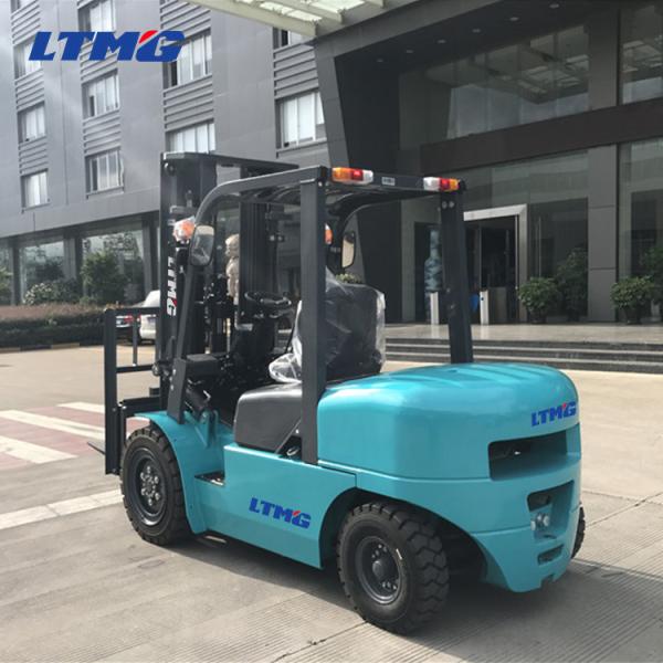 4 ton diesel forklift truck with imported engine and 3m two stage mast