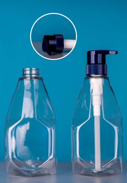750ML Liquid Detergent Plastic Bottle With Pump Car Washing for Kitchen Laundry and Bathroom