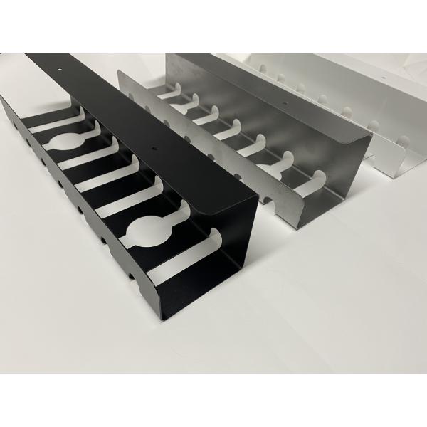 Домой Электрический проволочный организатор Поднос для управления стальной проволокой Металлический тип литой железной стойки