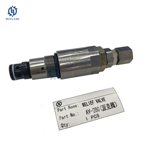 Válvula principal de Relie da pressão AV-280 para as peças hidráulicas da máquina escavadora da válvula de controle de DH220-5 LG6225H LG6235