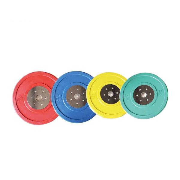 Rubber Color Bumper Plates For Gym Use 5kg 10kg 15kg 20kg 25kg