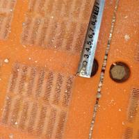 30 mm d'épaisseur Polyuréthane Mesh Pu pour usine de lavage du charbon