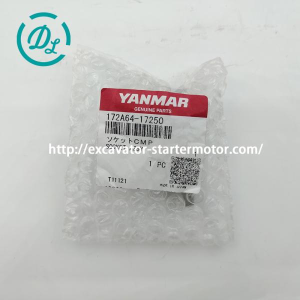 EexcavaStart Yanmar Excavator Starter Switch Assembly 172A64-17100 24V