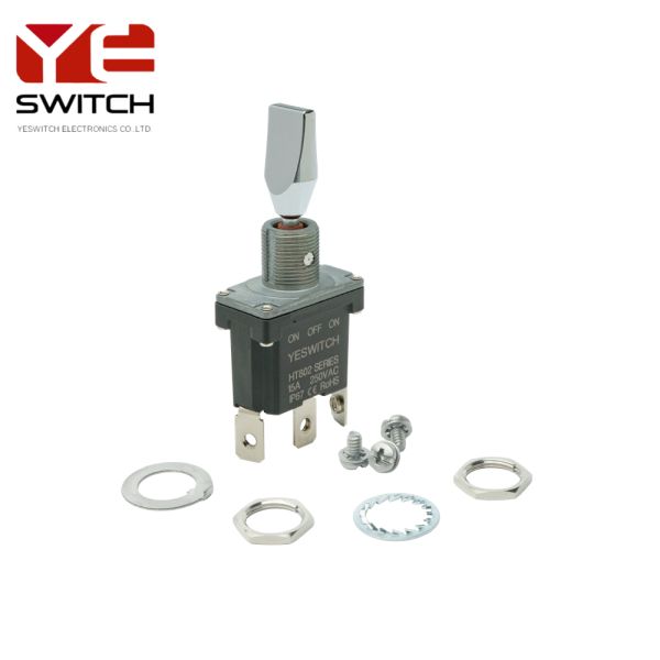 High Current Industrial Toggle Switch With Outer Screw Terminal For Off-road Construction Vehicles