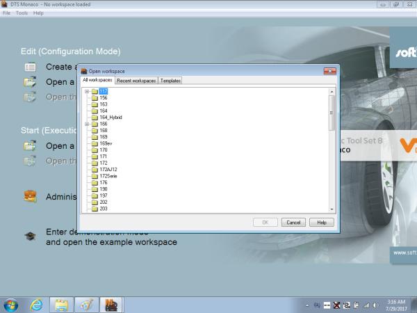 O MB apoiado WIN7/WIN10 SD conecta o software C4 compacto com o DTS Mônaco & Vediamo 500GB HDD 2018/5V