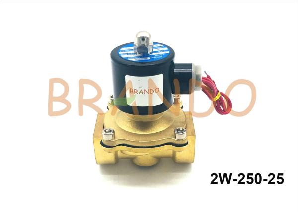 Fin pneumatique de normale de vanne électromagnétique de gaz de pétrole de l'eau d'air avec la bobine de cuivre