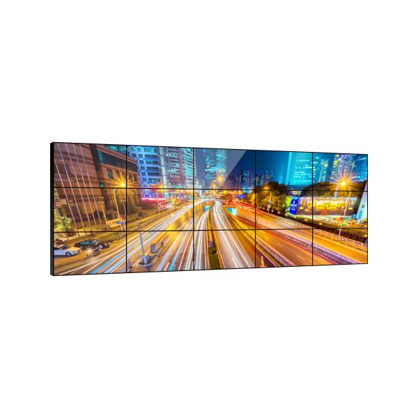 55 Inch Indoor 4K LCD Video Wall 3x3/4x4 Panels Anti-Glare Coating HDMI 2.1 IoT Connectivity CCTV Compatibility for Trade Shows