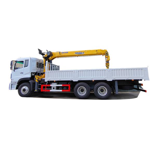 Fabrique personnalisée Derniers produits camion de 10 tonnes avec grue à rampe de 8 tonnes