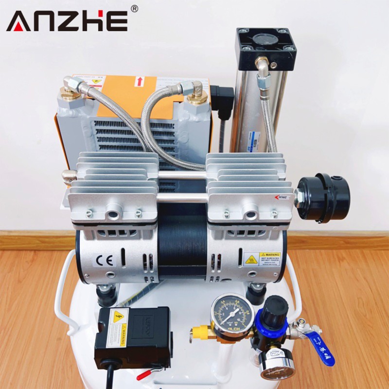 32L Silent Oil-Free Dental & Medical Air Compressor with Built-in Dryer | Ultra-Quiet, Oil-Free, High-Purity Air for Clinics