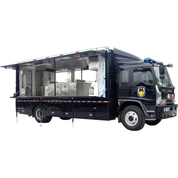 Big 100 Persons 6.87L Rolling Kitchens Food Trucks