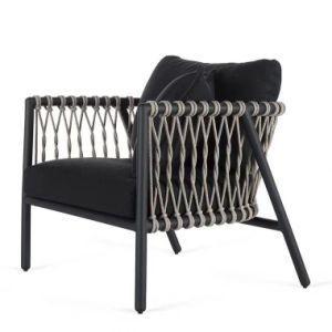Top Seat Steel Outdoor Garden Picnic Rattan Chair With Optional Color And 2-Year
