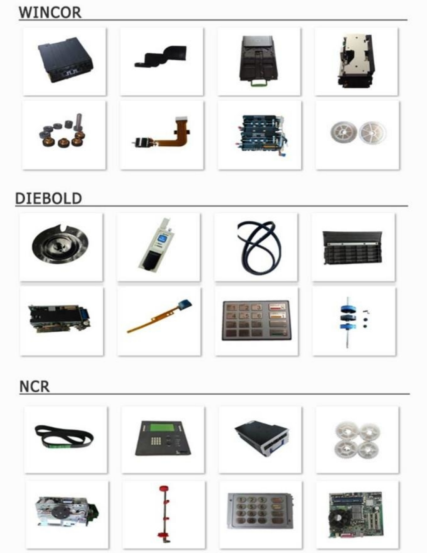 7310000574-14 вал барабана подачи частей HCDU Hyosung ATM кассеты 7310000225 7310000574 примечания наличных денег 2K ATM