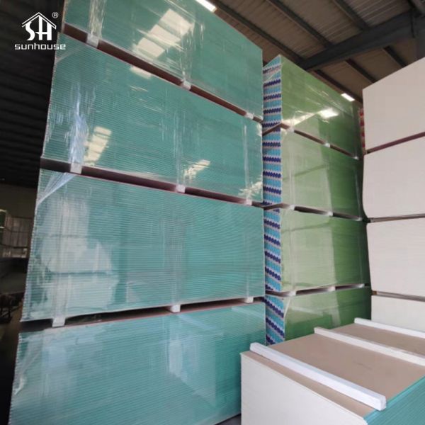 Moisture Resistant Gypsum Board for Hotel Bathroom Renovation and Damp Interior Walls