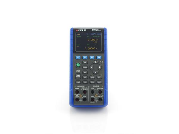 O gerador de VICTOR Multifunction Process Calibrator Signal com precisão de 0,01% 5 dígitos indica o circuito de laço 24V IP65