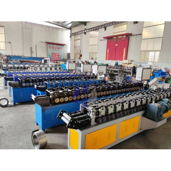 4kw Automatic Color Steel Rolling Shutter Forming Machine PLC Control System