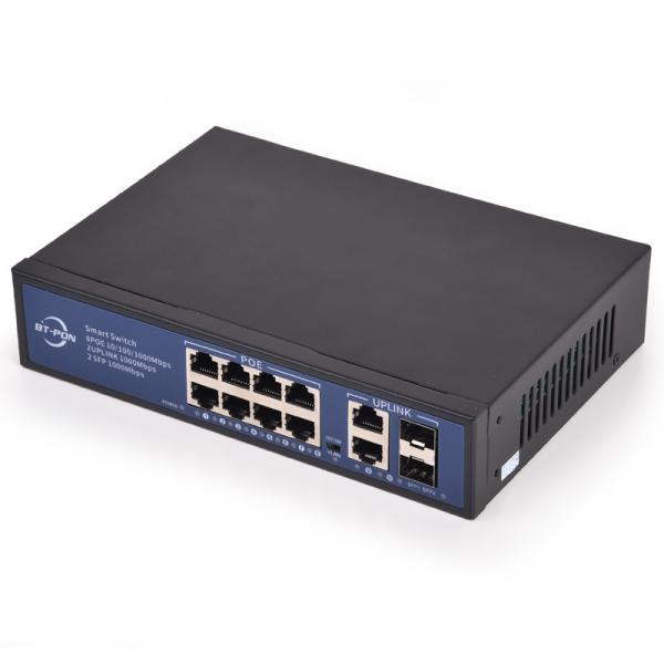 Переключатель Poe камеры IP сети 8 гаван 2 гаван 100mbs