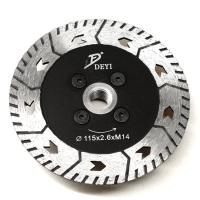 Flange de Deyi 5/8-11 a” aglomerou Diamond Masonry Blade Hot Pressed