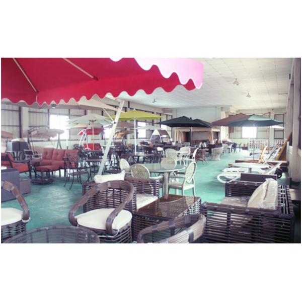 Прочный ресторан двойной патио зонтик 3M консольный зонт от солнца с ручным открытым