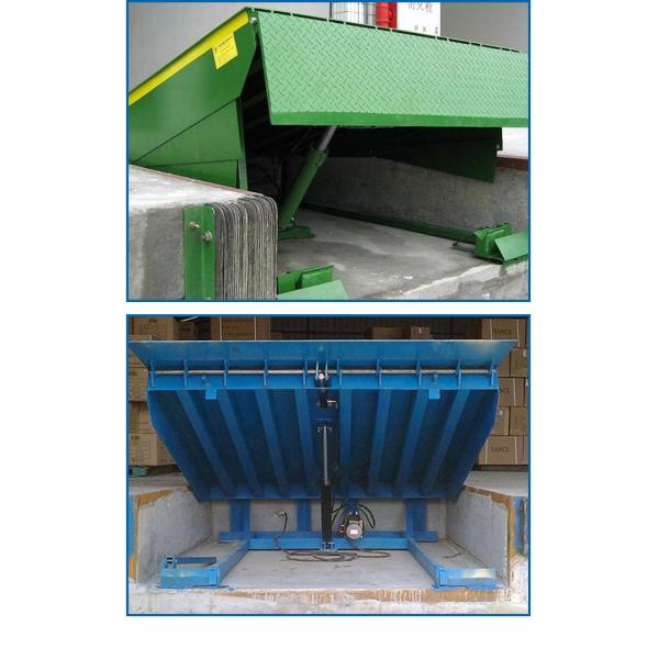 Galvanized Dock Door Levelers Workshop Automatic Dock Plate Lifting Dock Loading and Unloading Ramp Fixed Dock Leveler