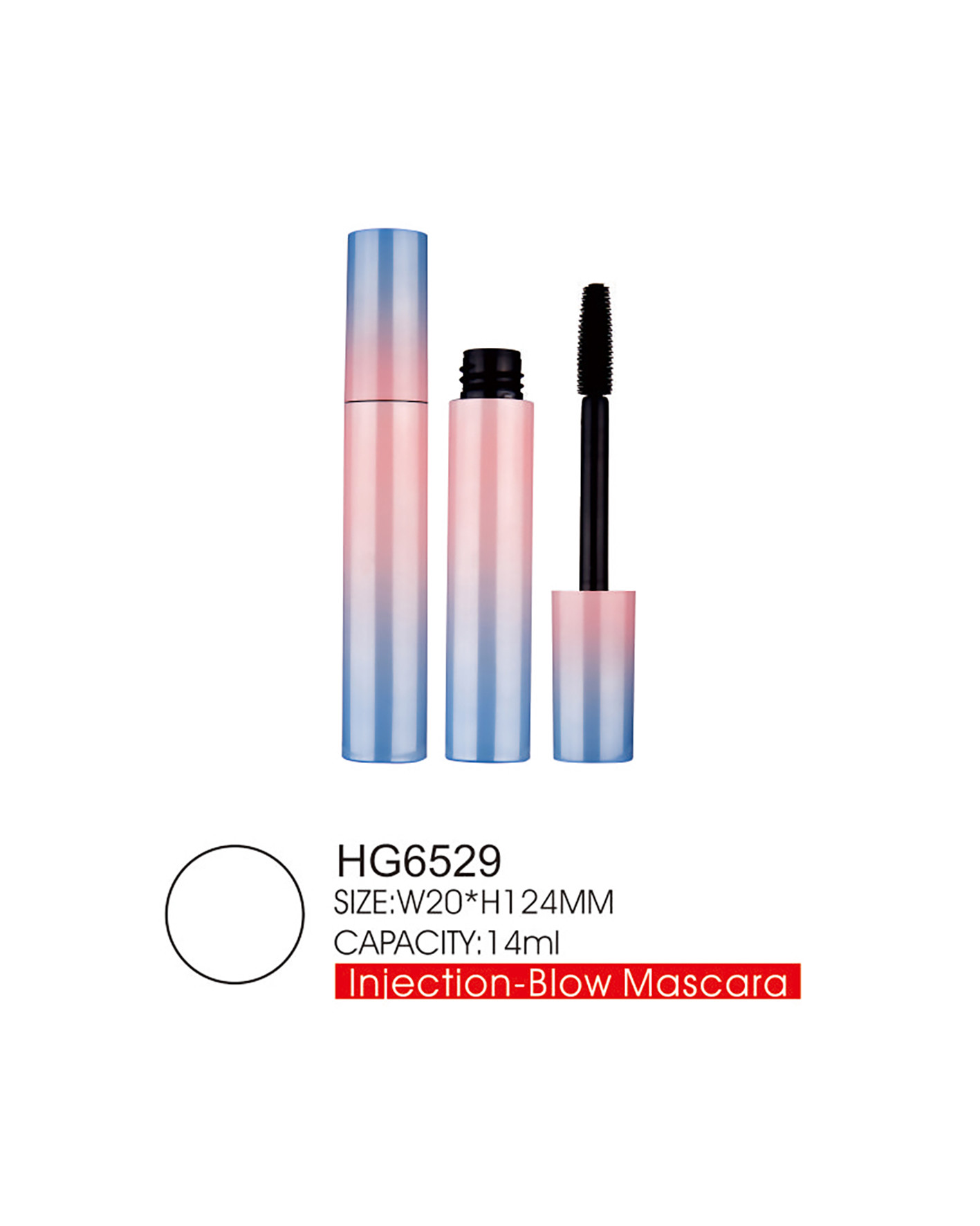 Большие палочка и бутылка туши ABS PETG трубки туши тома 14ml пустые