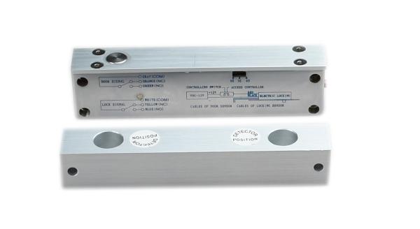 Glass Door Narrow Short Panel Electric Bolt Lock With Time Signal