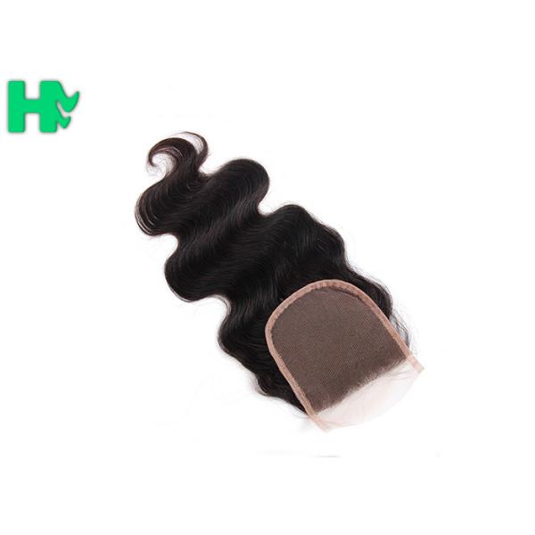 New Fashion 100% Human Hair Closure 4*4 Wefts Closure Extension Body Wave