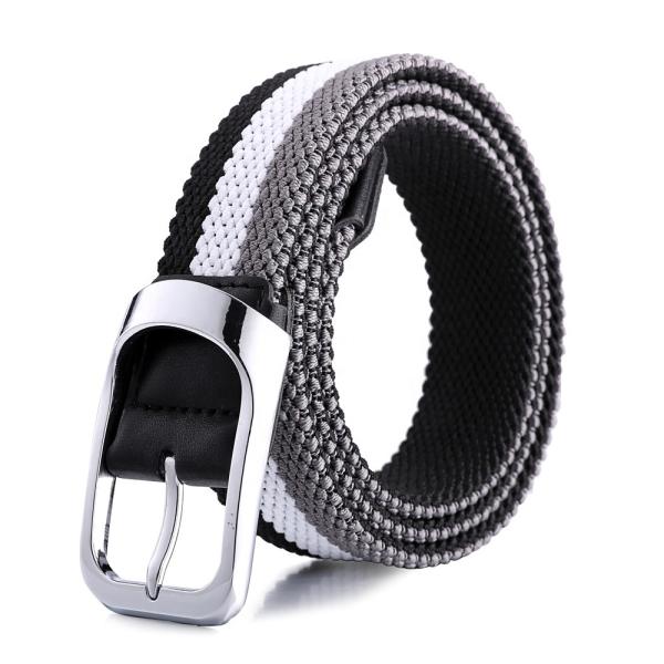Double Layer Braided Fabric Belt