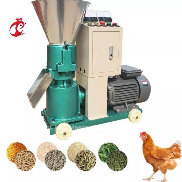 200kg/H Pequeno Coelho Peixe Frango Ração Animal Equipamento Moinho de Pelotas Ada