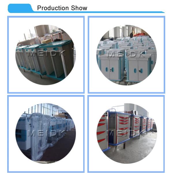 Movable Roll Door  Patient Record Holder Trolley with One Central Lock