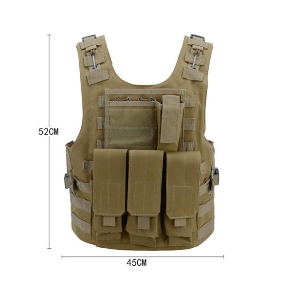 Outdoor Ultra-Light Breathable Combat Training Vest Army Vest with pouch