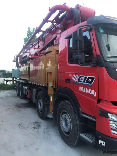 62m Concrete Pump Truck Equipment with  Volvo Chassis Stable Condition