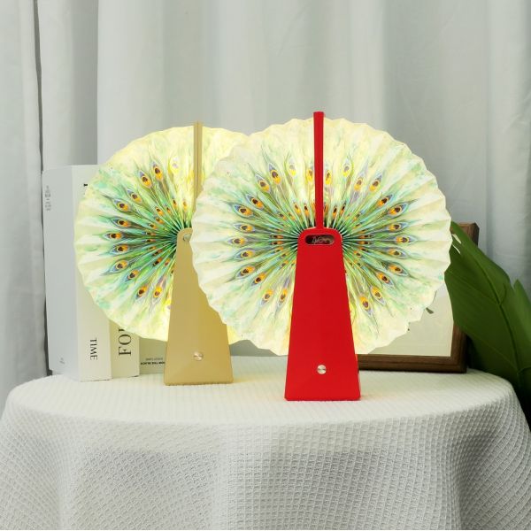 Handheld Night Origami Paper Desk Lamp Resin Craft For Home Decor