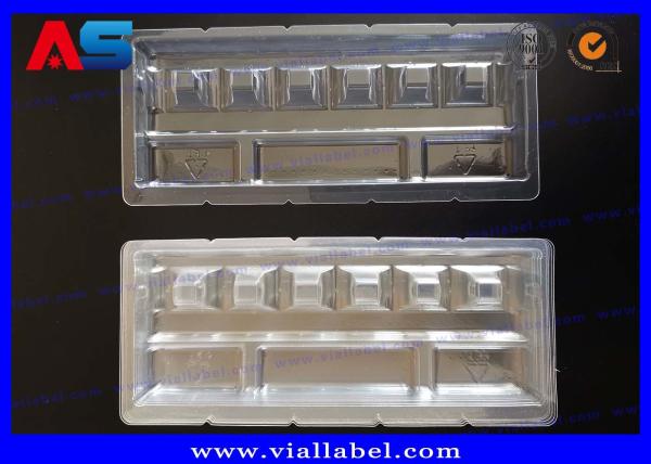 Customized Medical 2ml Vial Plastic Packaging PET Blister Ampoule Glass Bottle Pharmacy Manufacturer