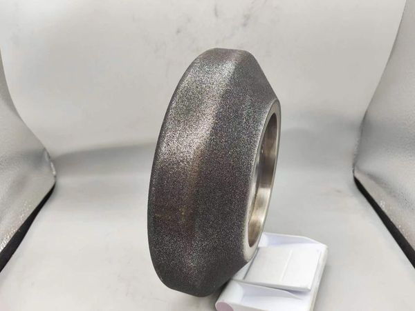 Customized Electroplated CBN Grinding Wheels With Steel Body Diameter 210 Grit Number B181