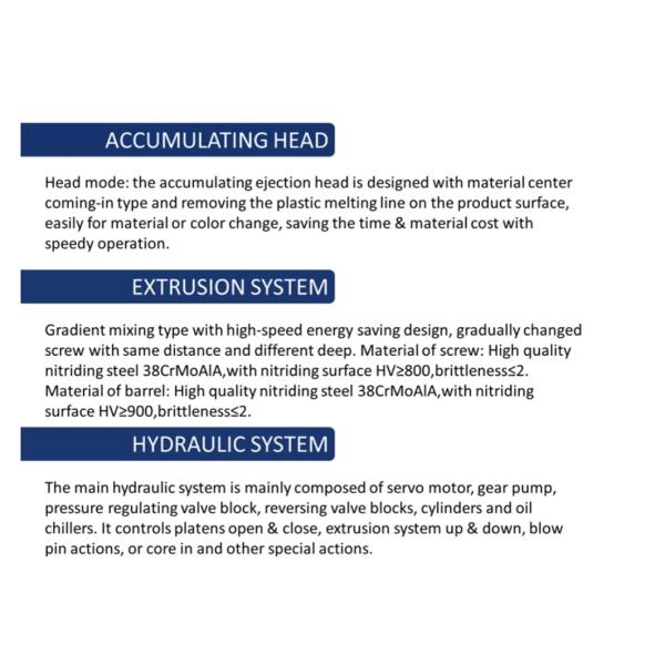 1L 2L 5L 20L Plastic Extrusion Blow Molding Machinery for PP HDPE Bottle Barrel Jerrycan