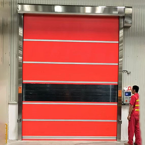 Corrosion-Resistant Stainless Steel Industrial High Speed Door For Harsh Environment Applications