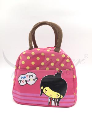 Easily Carry Ladies Lunch Bags , Neoprene Cooler Bag To Keep Food Warm