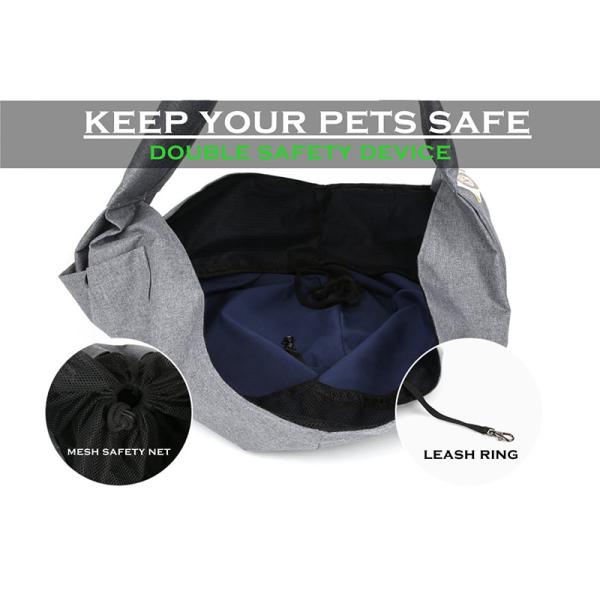 Professional supplier customized Amazing design fashion style travel Pet Sling Carrier Bag