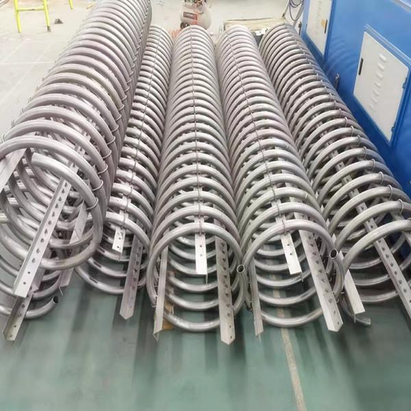9.52 mm a 80 mm bobina de refrigeração de titânio para refrigeração bobina de evaporador de titânio