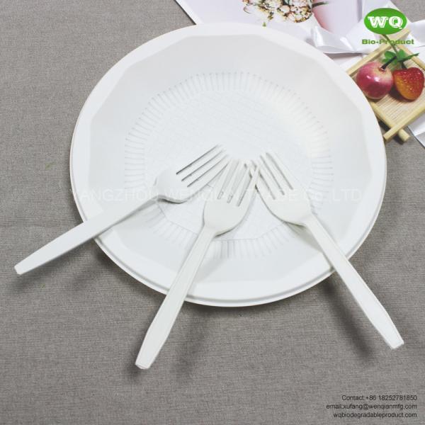 6789 inch starch-based plastic plate  eco-friendly reusable plastic plates made of corn starch