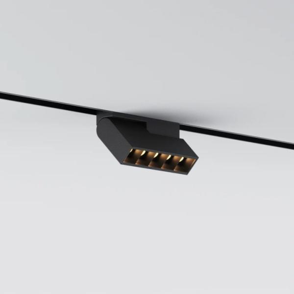 Rail enfoncé magnétique de lumière de voie autour de 48V 16mm pour la lumière