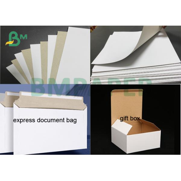 White Duplex Board With Grey Back 300 - 450g White Duplex Board With Grey Back Coated Paper For Packaging