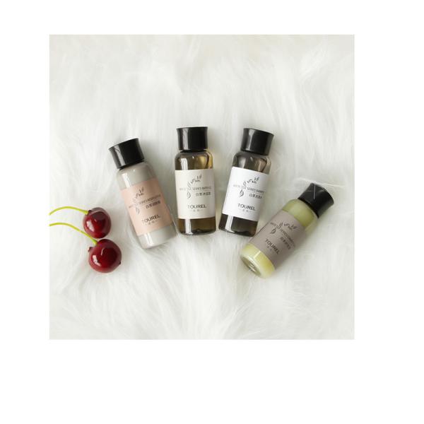 Green Tea Bottles Hotel Toiletries set , Whitening Shampoo Bath Gel Conditioner Body Lotion 30ml