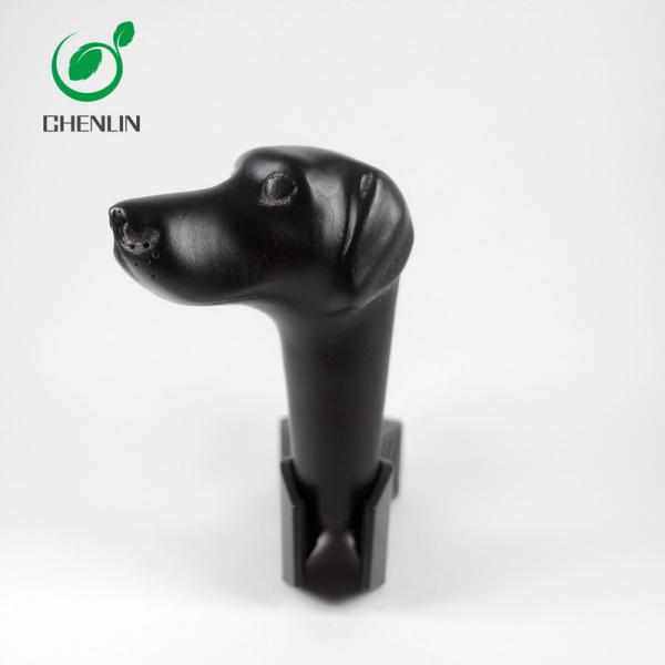 Holographic Animal Wooden Umbrella Handle Head Pantone Color Code Available