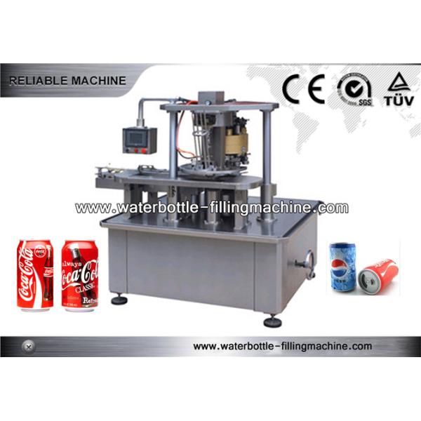 7.5kw Aerosol Can Beverage Filling Machine , Tomato Paste Bottle Filler Machine