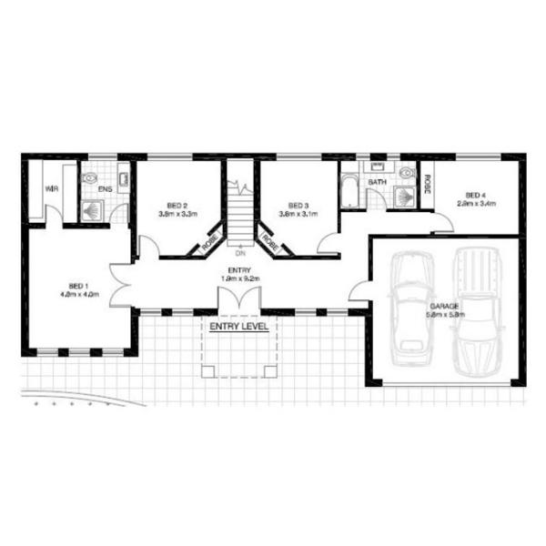 Prefabricated Light Steel Villa House With Custom Drawing Long Years Lifetime