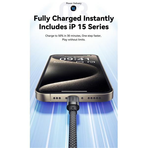 USB C To USB C Magnetic Cables 100W 1m 480Mbps ES-X53 Series