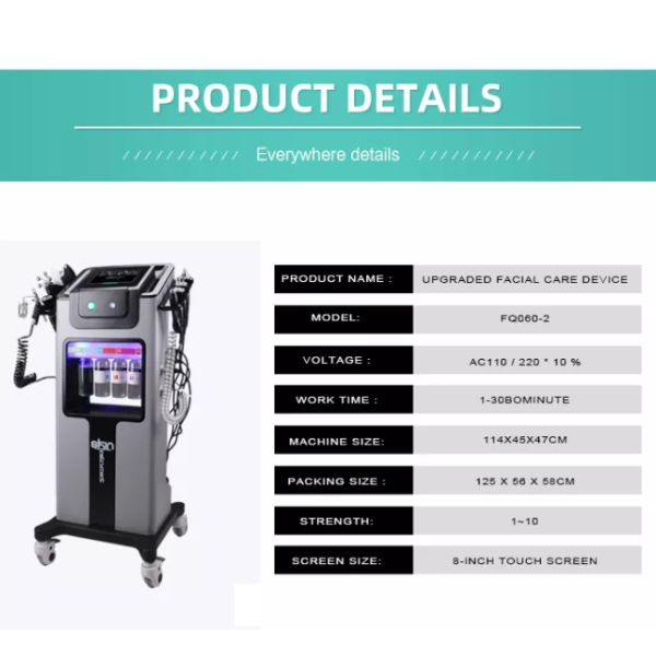 Microdermabrasion Oxygen Hydro Dermabrasion Machine Deep Cleansing Facial