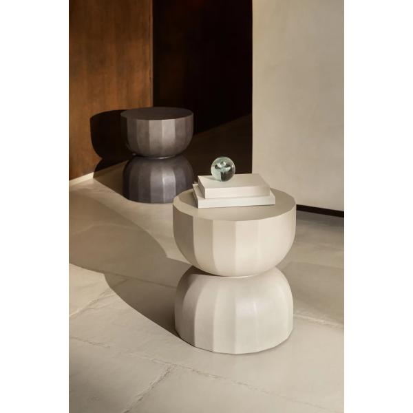 Creative Wooden Occasional Side Table Modern Hotel Accent Low Tables