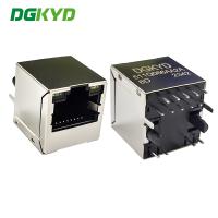 DGKYD511Q066AA2A8D conector RJ45 vertical de 180 graus de inserção direta gigabit filtro integrado